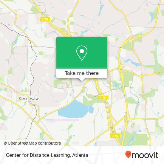 Mapa de Center for Distance Learning