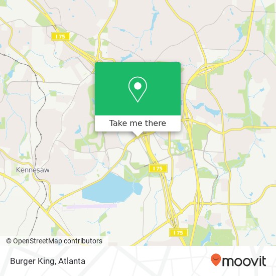Mapa de Burger  King