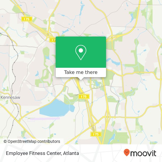 Mapa de Employee Fitness Center