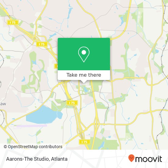 Aarons-The Studio map