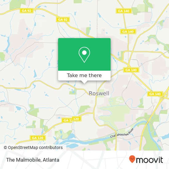 The Malmobile map