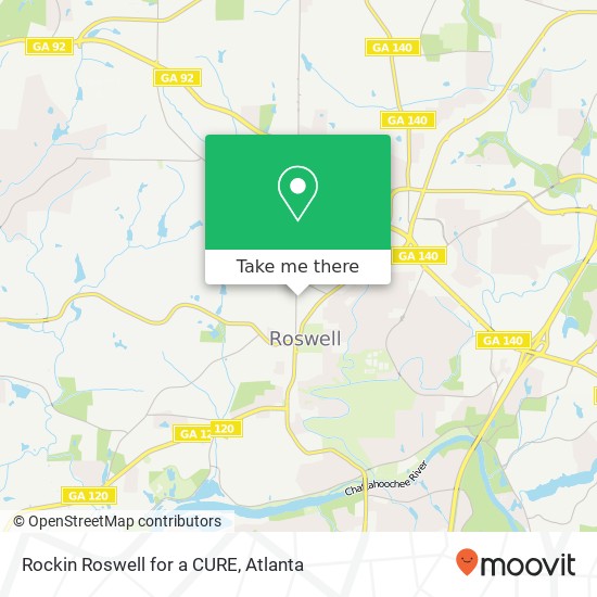 Mapa de Rockin Roswell for a CURE
