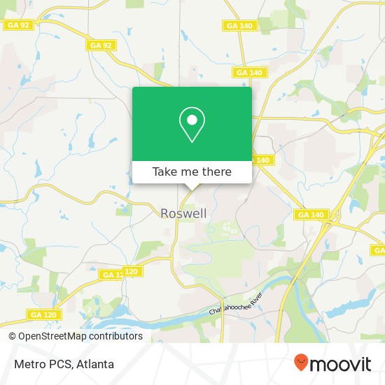 Mapa de Metro PCS