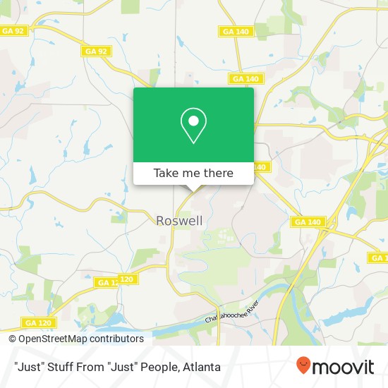 "Just" Stuff From "Just" People map