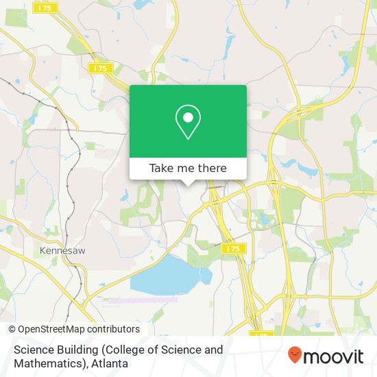 Science Building (College of Science and Mathematics) map
