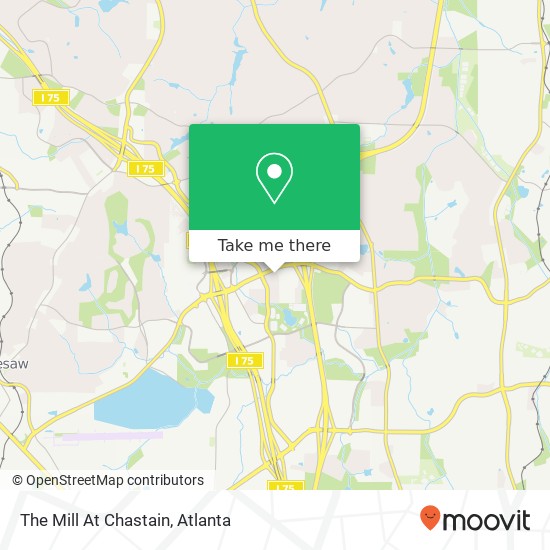 Mapa de The Mill At Chastain