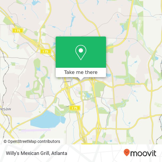 Willy's Mexican Grill map