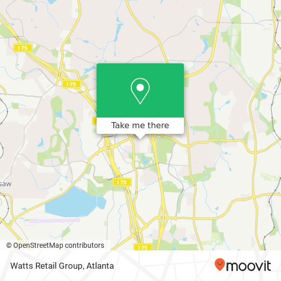 Mapa de Watts Retail Group