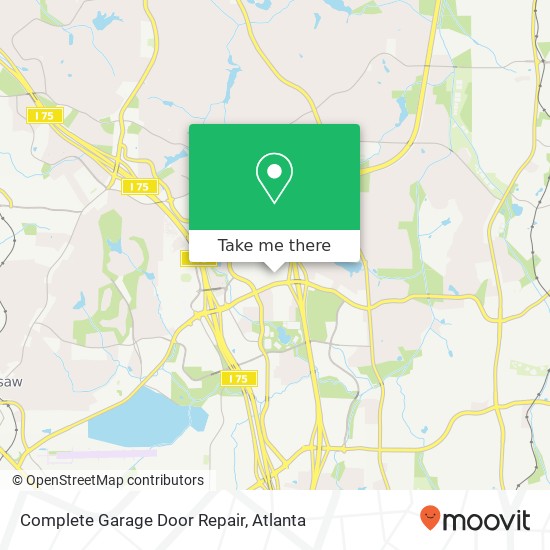 Mapa de Complete Garage Door Repair