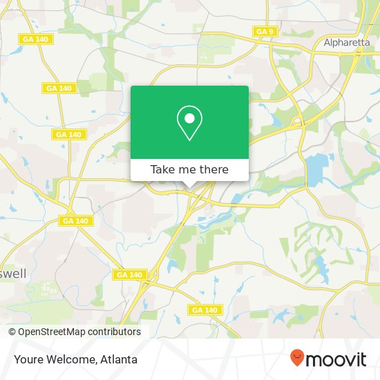 Mapa de Youre Welcome