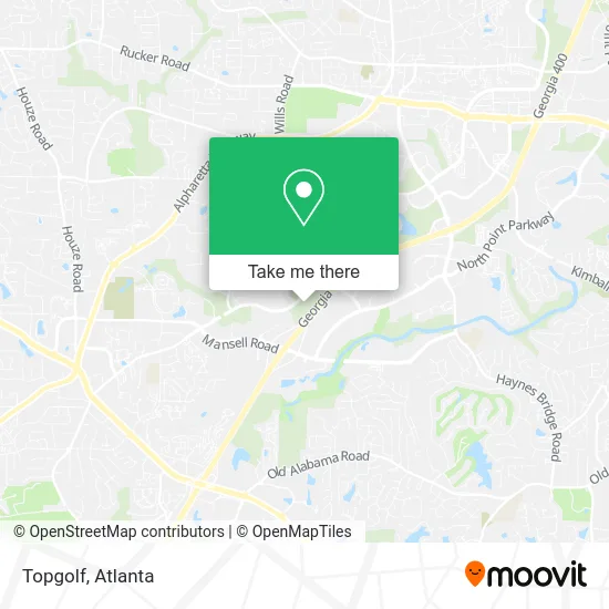 Topgolf map