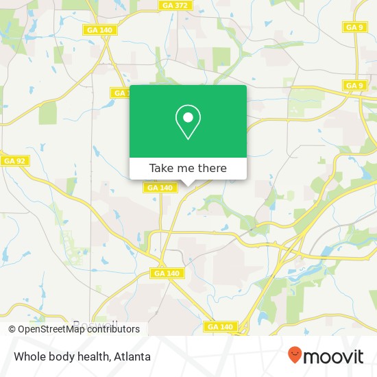 Whole body health map