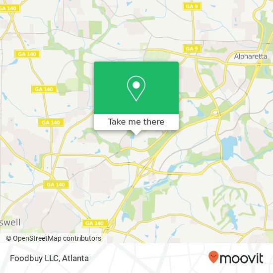 Mapa de Foodbuy LLC