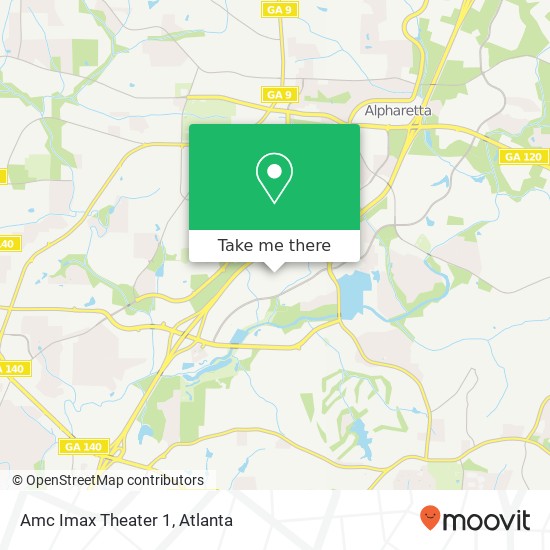 Amc Imax Theater 1 map