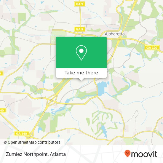 Mapa de Zumiez Northpoint