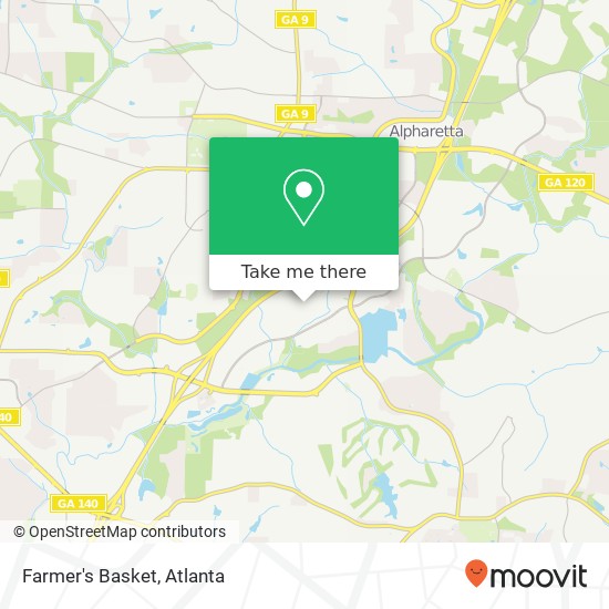 Mapa de Farmer's Basket