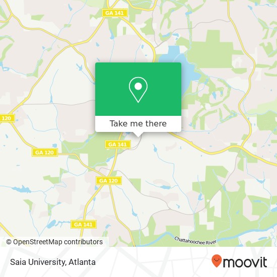 Mapa de Saia University
