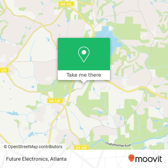 Future Electronics map