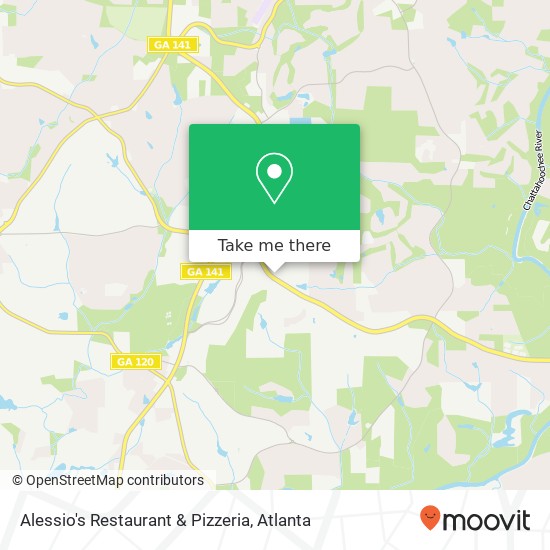 Alessio's Restaurant & Pizzeria map
