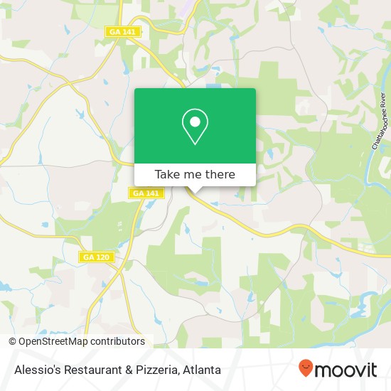 Mapa de Alessio's Restaurant & Pizzeria