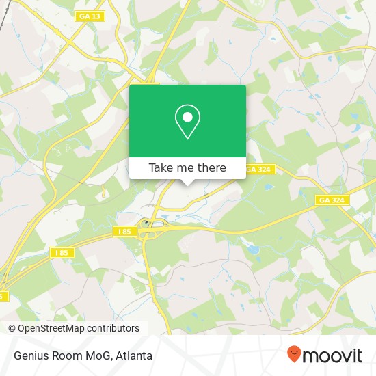 Mapa de Genius Room MoG