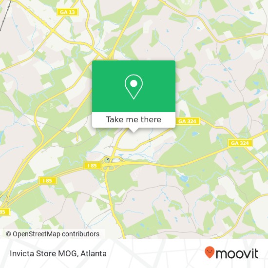 Invicta Store MOG map