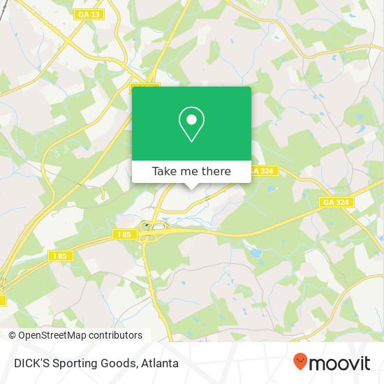 Mapa de DICK'S Sporting Goods