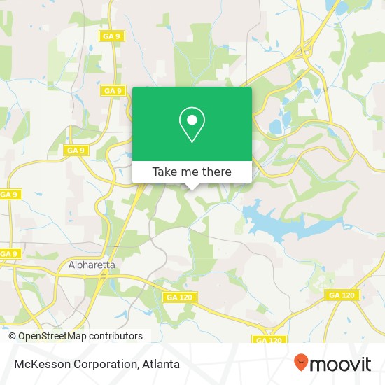 McKesson Corporation map