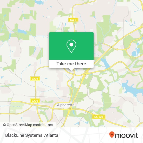 Mapa de BlackLine Systems