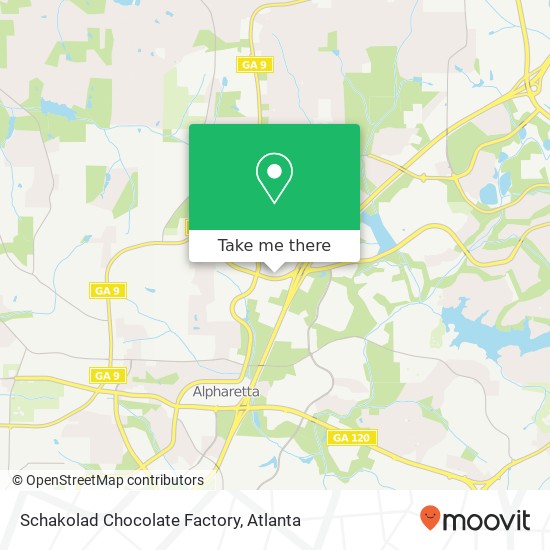 Schakolad Chocolate Factory map