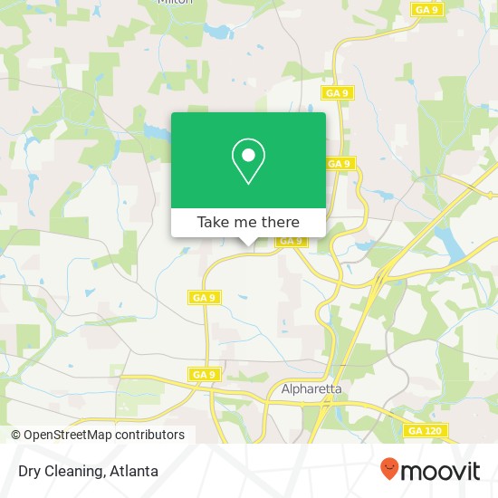 Mapa de Dry Cleaning