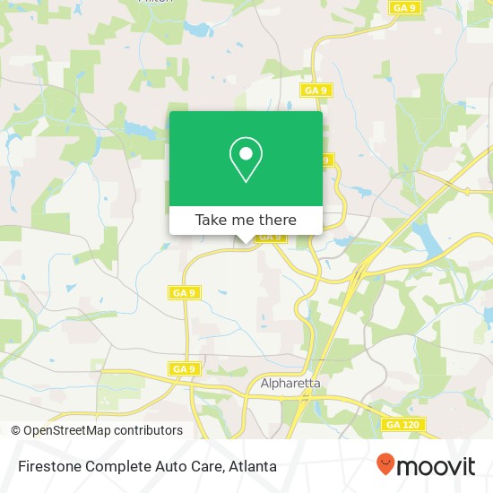 Firestone Complete Auto Care map