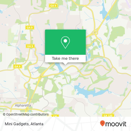 Mini Gadgets map