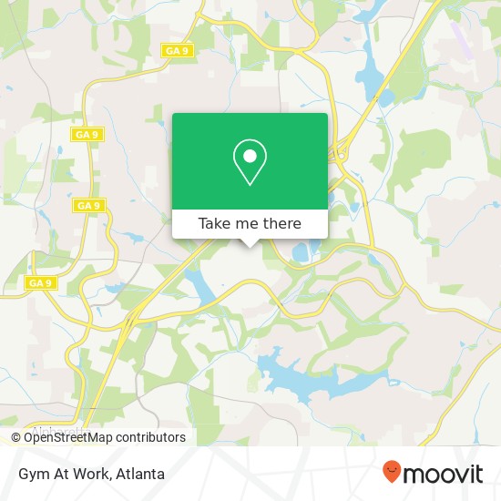 Mapa de Gym At Work