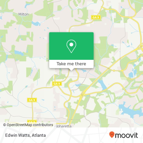 Edwin Watts map