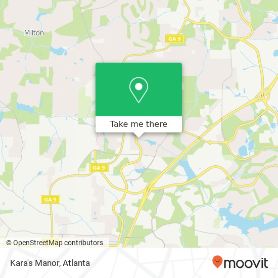 Kara's Manor map