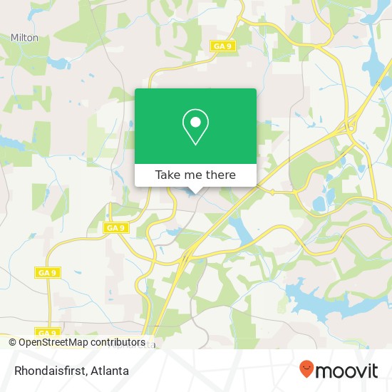 Rhondaisfirst map
