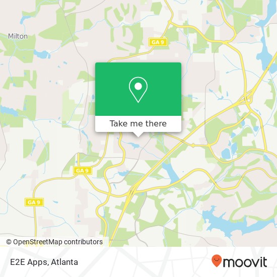 E2E Apps map