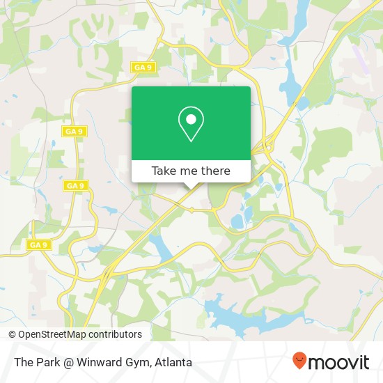 The Park @ Winward Gym map