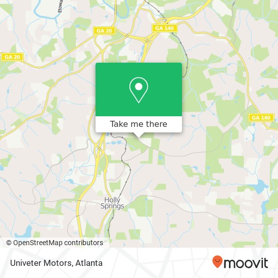 Mapa de Univeter Motors