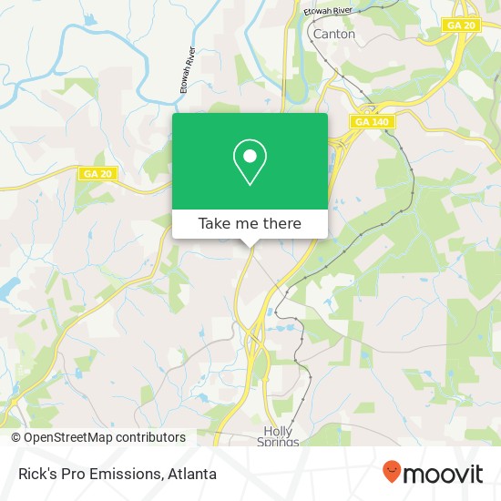 Mapa de Rick's Pro Emissions