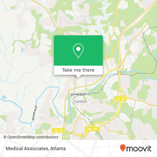 Medical Associates map