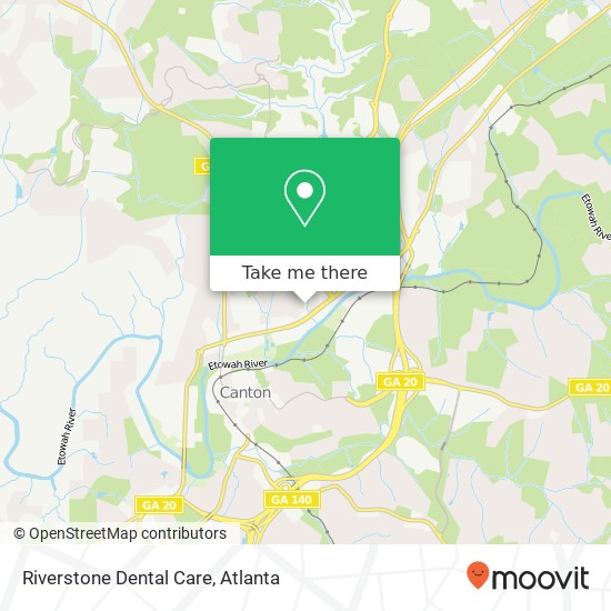 Riverstone Dental Care map