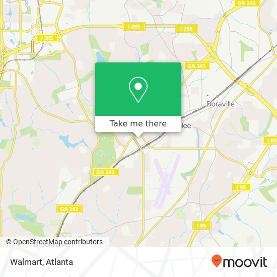 Walmart map