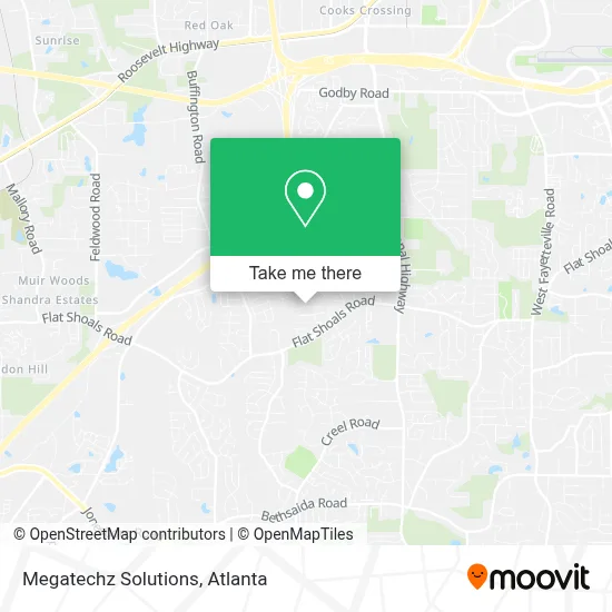 Megatechz Solutions map