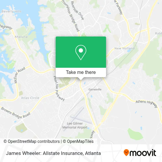 James Wheeler: Allstate Insurance map