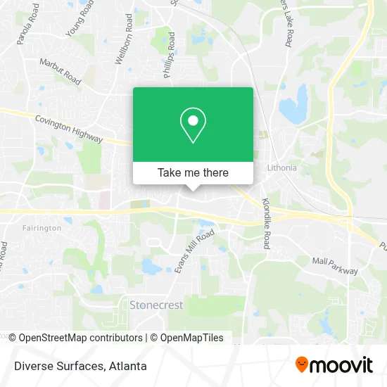 Diverse Surfaces map