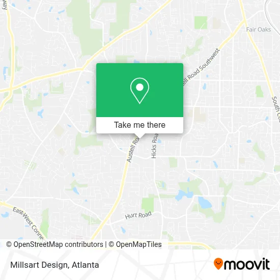 Millsart Design map