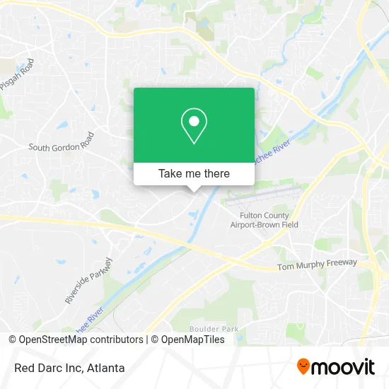 Red Darc Inc map