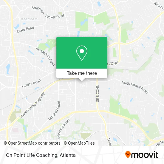 On Point Life Coaching map